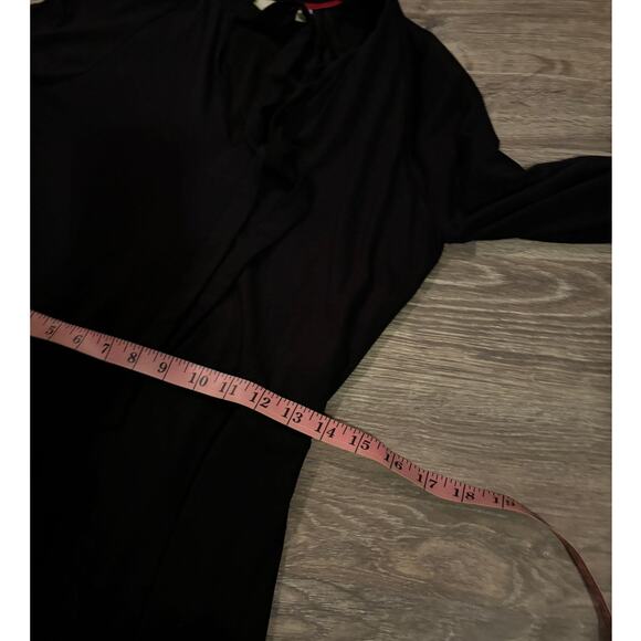 Boden Black Midi Dress Size 6 P - Picture 9 of 10